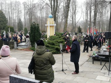 Uroczystości z okazji 159 rocznicy Powstania Styczniowego - Bitwy pod Dobrą 24 lutego 1863 roku - Dobra 2022, fot. A. Świć, 